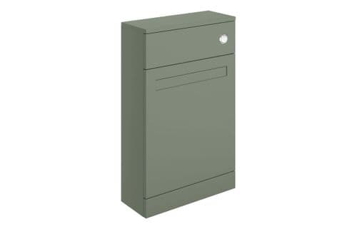 Genevieve 500mm Matt Green Floor Standing Toilet Unit