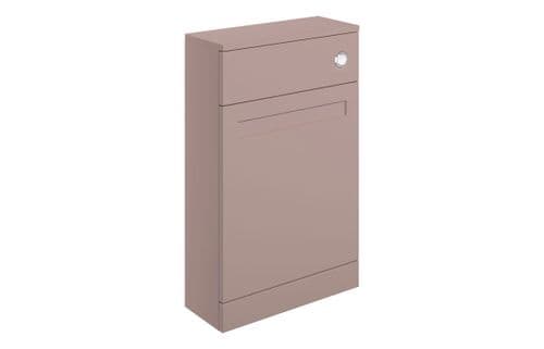 Genevieve 500mm Matt Pink Floor Standing Toilet Unit