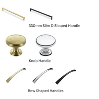 Genevieve Matt Pink Wall Hung 1 Door Tall Unit