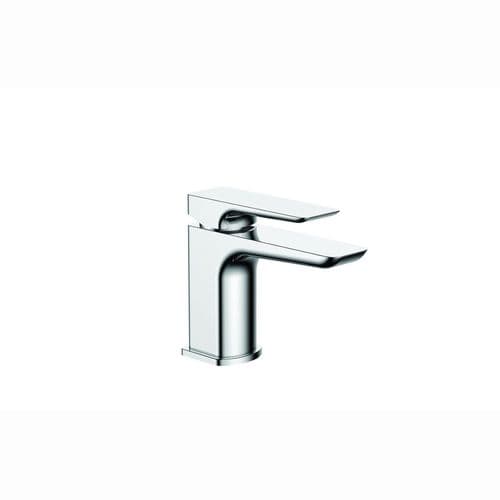 Genoa Cloakroom Basin Mixer Tap and Click Clack, Chrome, Modern Lever Style