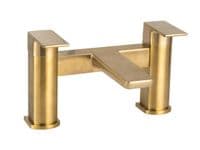 Hadleigh Brushed Brass Shower & Tap Bundle Pack | Bathcenter