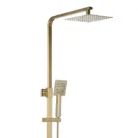 Hadleigh Brushed Brass Shower & Tap Bundle Pack | Bathcenter