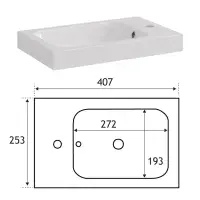 Hardwick 39CM Traditional Unit & Basin - Matt Anthracite