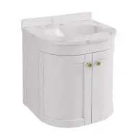 Hardwick 500mm Wall Hung Vanity Unit Matt White