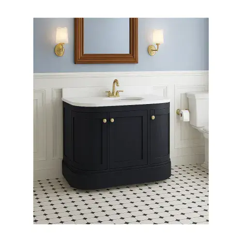 Hardwick 90CM Traditional Single Bowl Vanity Unit - Matt Anthracite