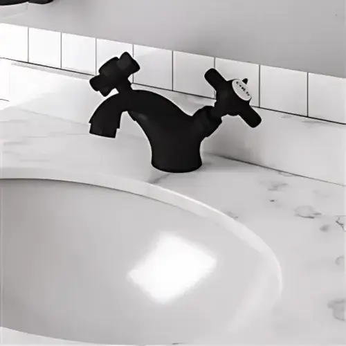 Haymarket Basin Mono Tap with Click Waste Black
