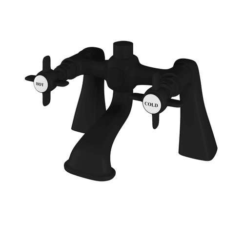 Haymarket Bath Filler Tap - Matt Black