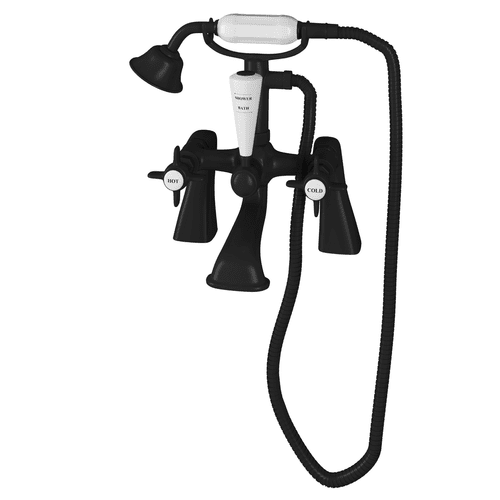 Haymarket Standard Bath Shower Mixer with Kit - Matt Black