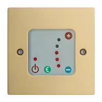 Heating Element For Dual Fuel Radiators -  Eco - Brushed Brass - Various Outputs