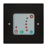 Heating Element For Dual Fuel Radiators -  Eco - Matt Black - Various Outputs