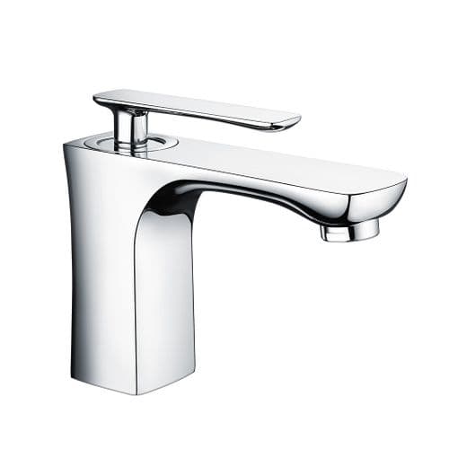Helston Basin Mono Tap with Waste - Chrome