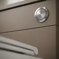 Hue 550mm Cocoa Brown Back-to-Wall WC Unit Only | Bathcenter