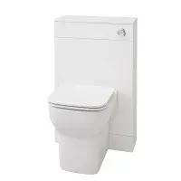 Hue 550mm Matt White Back-to-Wall WC Unit Only | Bathcenter