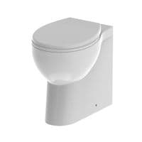Icare Disabled Back To Wall Raised Height Toilet Pan and Seat