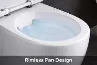Raised Height Disabled Toilet – Icare Close Coupled Comfort Height WC | Accessible Toilet UK