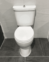 Raised Height Disabled Toilet – Icare Close Coupled Comfort Height WC | Accessible Toilet UK