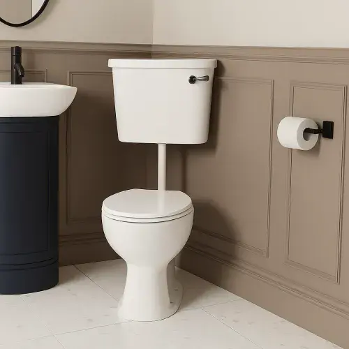 Icare Disabled Low Level Raised Height Toilet Including Seat
