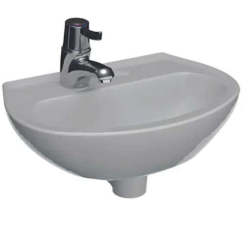 iCare Doc M Basin Only - Wall Hung - White