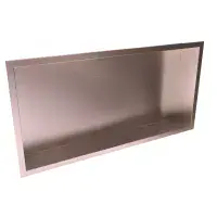 Inset Shower Niche Brushed Bronze - Stainless Steel