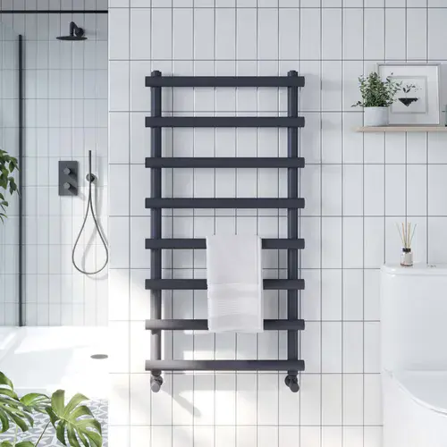 Izem Towel Radiator - 1150mm X 500mm - Anthracite