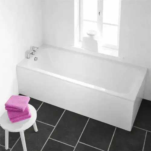 Kaldewei Cayono 1500 x 700mm Premium Steel Bath - Alpine White 2 Tap Holes