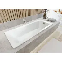 Kaldewei Cayono 1700 x 700mm Premium Steel Bath - Alpine White Matt, No Tap Hole