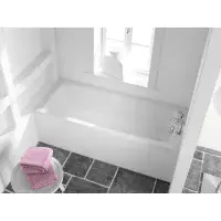 Kaldewei Cayono 1700 x 700mm Premium Steel Bath - Alpine White Matt, No Tap Hole