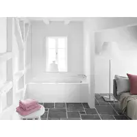 Kaldewei Cayono 1700 x 700mm Premium Steel Bath - Alpine White Matt, No Tap Hole