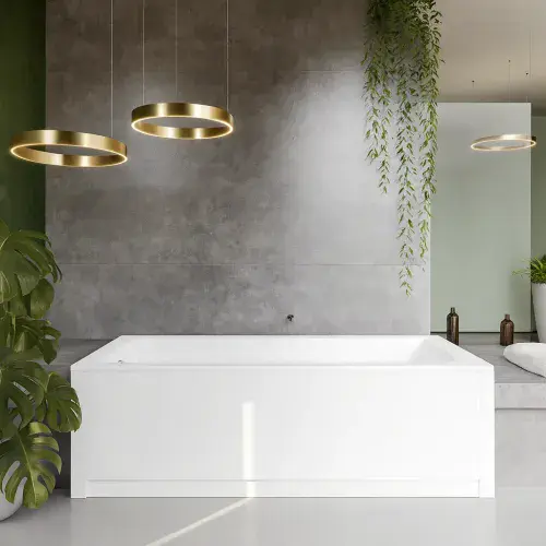 Kaldewei Puro 1600 x 700mm Premium Steel Bath - Alpine White, No Tap Hole
