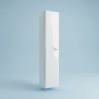 Kalmar 300mm Waterproof Tall Unit - Gloss White