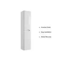 Kalmar 300mm Waterproof Tall Unit - Gloss White