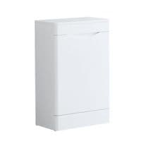 Kalmar Gloss White 550mm - Toilet Unit - 100% Waterproof Toilet Unit