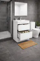 Kalmar Gloss White 600mm - Basin unit - 100% Waterproof Basin Unit