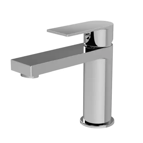 Kavlo Mono Basin Mixer With Push Button Waste - Chrome