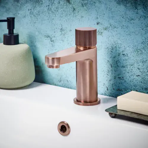 KOKO Brushed Bronze Mono Basin Mixer Tap