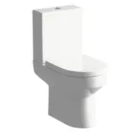 L Shape Shower Bath Pack, Serpens Toilet, White Floor Standing Vanity, Black Taps and Shower