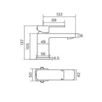 L Shape Shower Bath Pack, Serpens Toilet, White Floor Standing Vanity, Black Taps and Shower