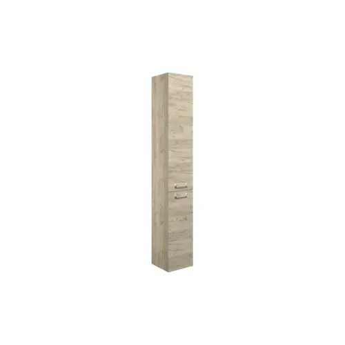 Lavello 350mm Floor Standing 2 Door Tall Unit - Oak