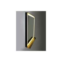Bathrooms of Style Leccen 800x600mm Edge-Lit Rectangular Mirror - Black
