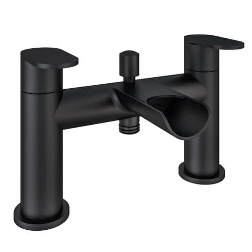Ledwell Bath Shower Mixer (BSM) Tap with Handset Matt Black