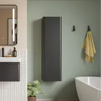 Leo 600mm Basin Unit & Tall Unit Pack with Tap - Brushed Brass