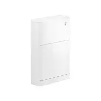 Libras 550mm Floor Standing WC Unit, White Gloss