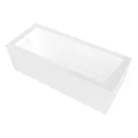 Libras Green & Gold Vanity Bathroom Pack with Super Strength Bath