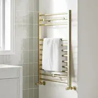 Libras Green & Gold Vanity Bathroom Pack with Super Strength Bath
