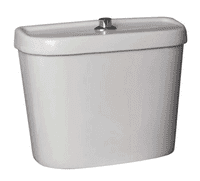 Low Level Doc M Pack with Stainless Steel, Blue, Grey or White Rails - Push Button Cistern