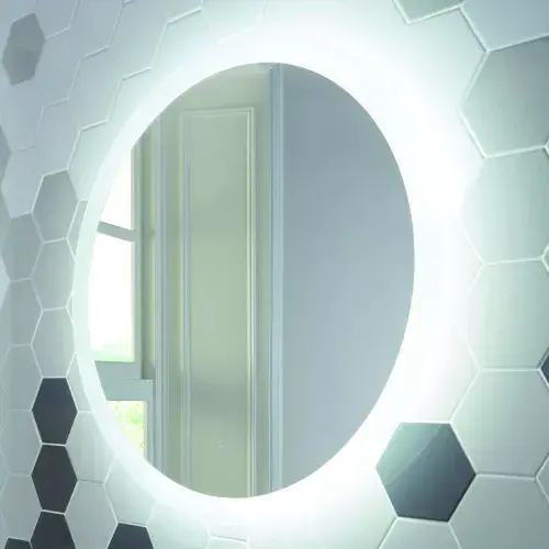 Lunar Led Mirror, 600 or 800mm Wide