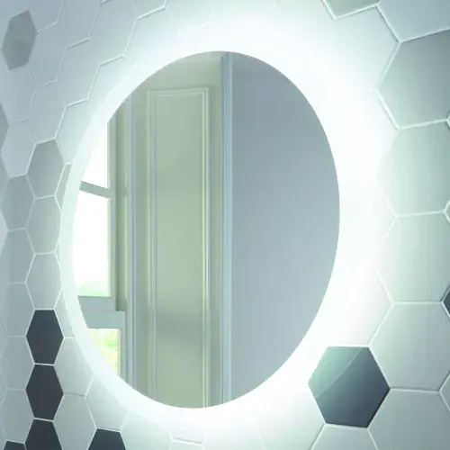 Lunar Led Mirror, 600 or 800mm Wide