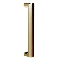 Lustra Brushed Brass 1200mm Sliding Door 6mm Glass (1900mm)