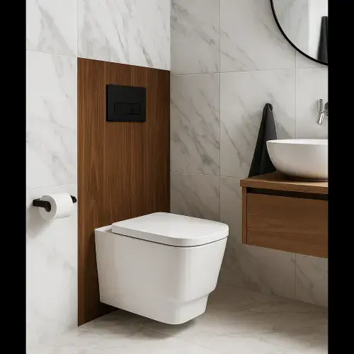 Lyrar Wall Hung Toilet With Soft Close Seat