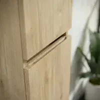 Marbelle 1200 Tall Boy cabinet Davos Oak